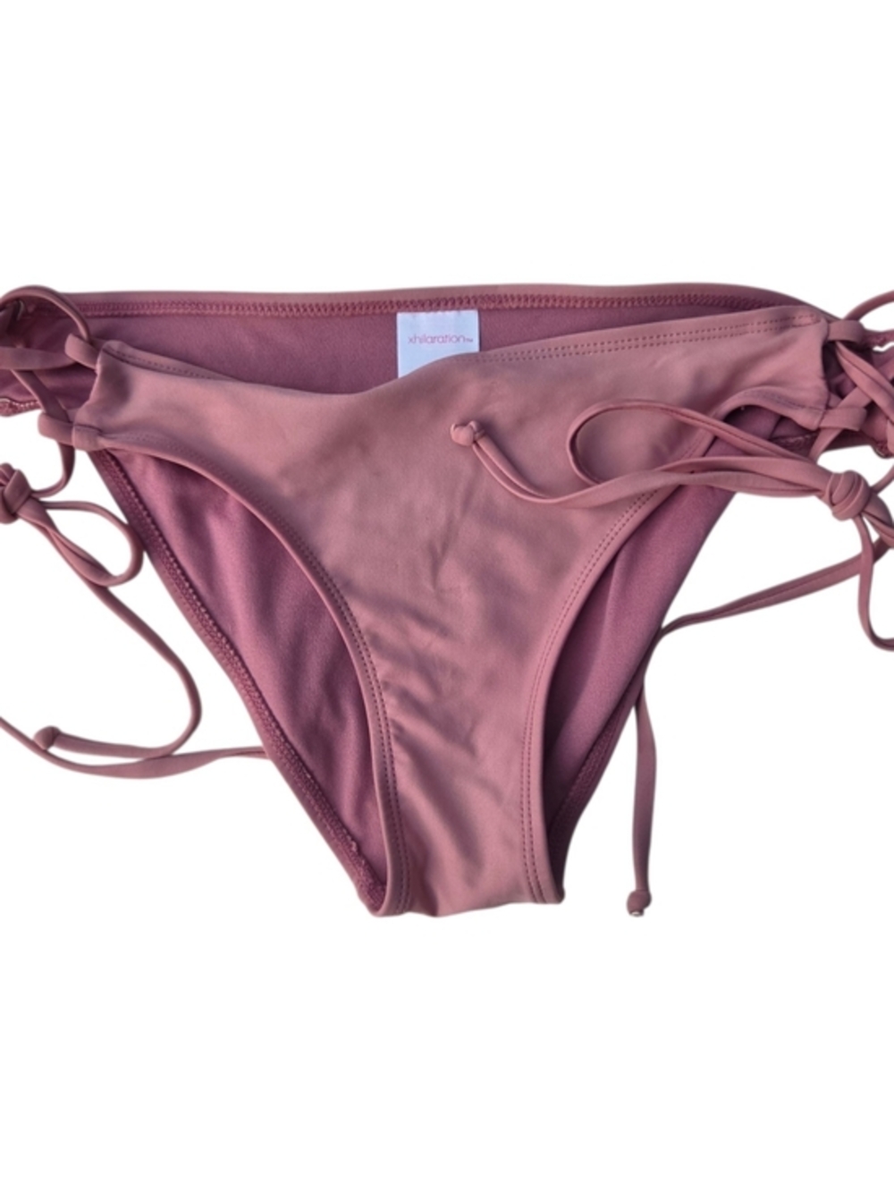 Xhilaration Mauve Tie-Side Bikini Bottom